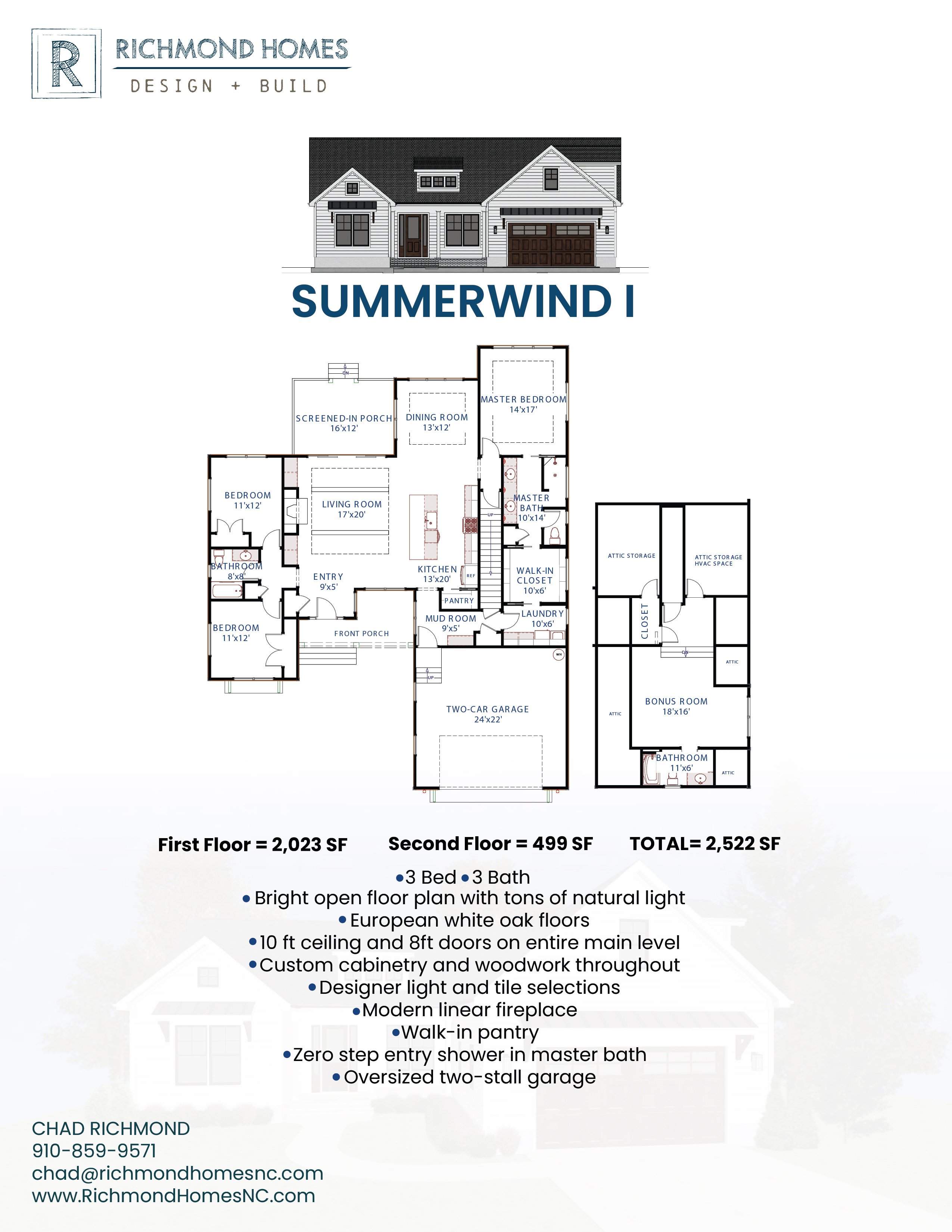 Summerwind I Floor Plan